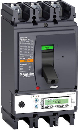 Schneider Electric LV433608 3П АВТОМ.ВЫКЛ. M6.3E 400A NSX400R(200кА при 415В, 45кА при 690B)