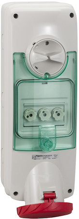 Schneider Electric PKB63R534 НАСТЕН РОЗ ДЕРЖ 63A 3PE 380-415V IP65