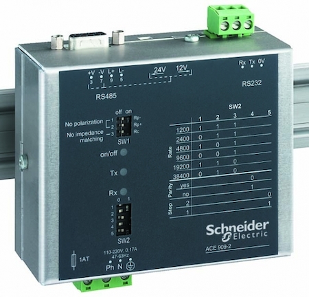 Schneider Electric 59648 Адаптор RS485/RS232ACE909-2