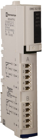 Schneider Electric STBDRC3210K Модуль дискр. вых. реле, 2 канала, 2А (form C), 2x5pt, Size 2, Standard