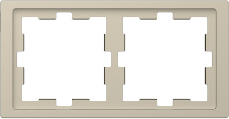 Schneider Electric MTN4020-6533 MERTEN D-Life РАМКА 2-постовая, САХАРА