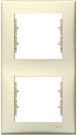 Schneider Electric SDN5801147 SEDNA РАМКА 2-постовая, вертикальная, БЕЖЕВЫЙ