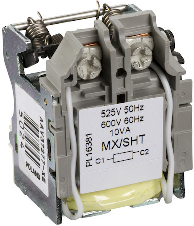 Schneider Electric LV429389 РАСЦЕП.НАПРЯЖ.НЕЗАВИС. MX 525В 50ГЦ и 600В 60ГЦ