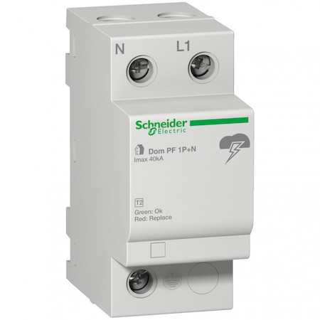 Schneider Electric 16375 УСТРОЙСТВО ЗАЩ. ОТ ИМП. ПЕРЕНАПР. PF 40КА 1П+Н 230В