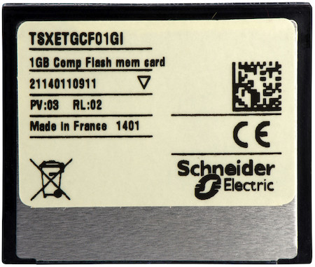 Schneider Electric TSXETGCF01GI КАРТА ПАМЯТИ FACTORYCAST ETG, 1ГБ