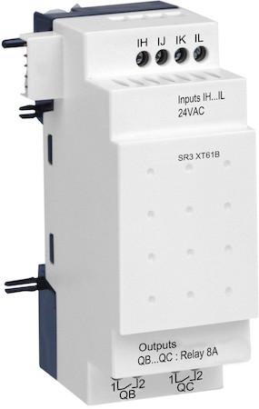 Schneider Electric SR3XT61B МОДУЛЬ РАСШИР ДИСКР 4ВХ/2ВЫХ ~24В