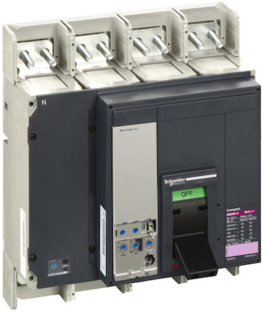 Schneider Electric 33556 ВЫКЛЮЧАТЕЛЬ NS800 H 4P+ MICROLOGIC 5.0 В СБОРЕ