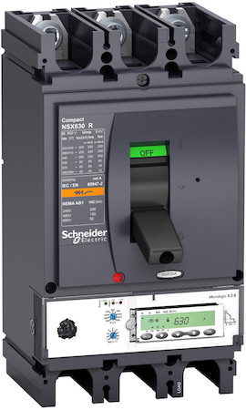 Schneider Electric LV433606 3П АВТОМ.ВЫКЛ. M5.3E 400A NSX400R(200кА при 415В, 45кА при 690B)