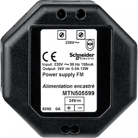 Schneider Electric MTN505599 MERTEN ИСТОЧНИК ПИТАНИЯ DC24/0,5A скр. монтаж