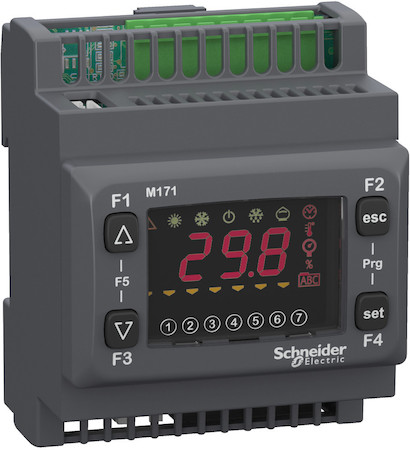 Schneider Electric TM171OD22R Оптим ПЛК М171, дисплей, 22 I/Os