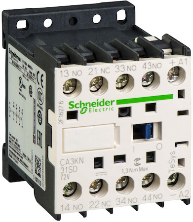 Schneider Electric CA3KN31SD ПРОМ. РЕЛЕ 3НО+НЗ, 72 В DC