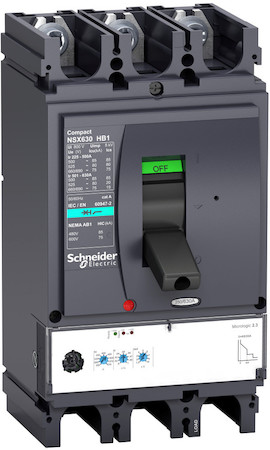 Schneider Electric LV433620 3П АВТОМ.ВЫКЛ. MIC2.3 250A NSX400HB1 (75кА при 690B)