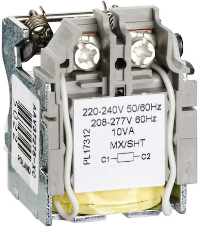 Schneider Electric LV429387 РАСЦЕП.НАПРЯЖ.НЕЗАВИС. MX 240В 50/60ГЦ