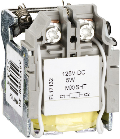 Schneider Electric LV429393 РАСЦЕП.НАПРЯЖ. НЕЗАВИС.MX 125В ПОСТ.ТОКА