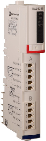 Schneider Electric STBDAO8210K Модуль дискр. вых. транз. ~115/230В, 2A, 2 канала, 2x5pt, Size 2, Standar