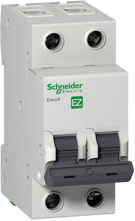 Schneider Electric EZ9F86250 АВТОМАТИЧЕСКИЙ ВЫКЛЮЧАТЕЛЬ EASY 9 2П 50А D 6кА 230В =S=
