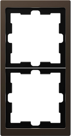 Schneider Electric MTN4020-6552 MERTEN D-Life РАМКА 2-постовая, МОККО