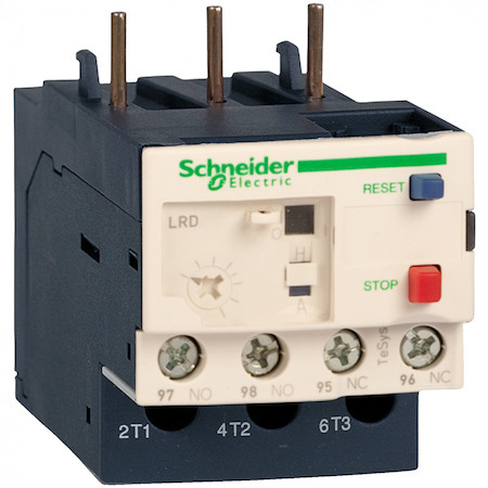 Schneider Electric LR3D05 ТЕПЛ. РЕЛЕ ПЕРЕГРУЗКИ 3P 0,63A 1A