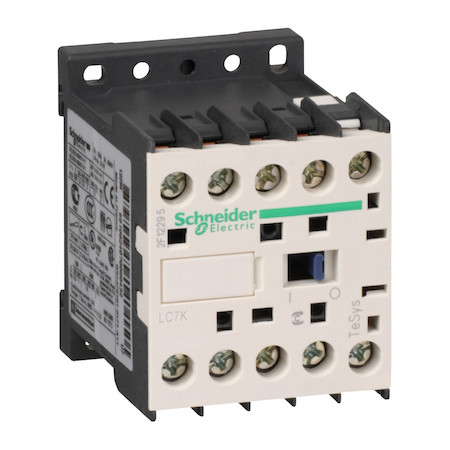 Schneider Electric LC7K09008B7 КОНТАКТОР БЕСШУМНЫЙ K 4Р (2 НО + 2 НЗ),AC1.20A,24V 50/60 ГЦ,ЗАЖИМ ПОД ВИНТ