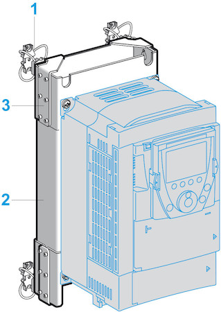 Schneider Electric VW3A9628 КОМПЛЕКТ DNV ДЛЯ ATV 61/71 РАЗМЕР 7B И 8