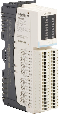 Schneider Electric STBDDI3725KC Модуль дискр. вх. =24В, 16 каналов, sink, пружина, 2x18pt, Size 3, Basic