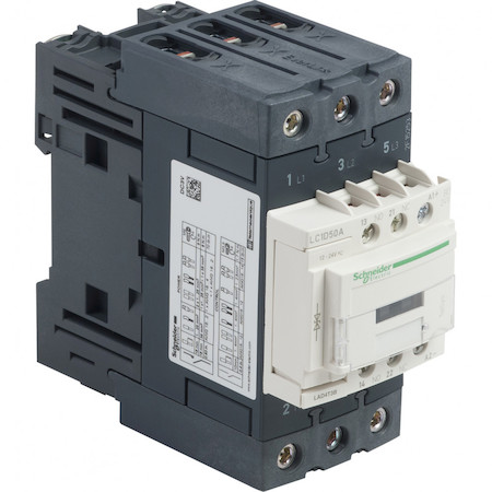 Schneider Electric LC1D50ABD 3P КОНТАКТОР EVERLINK AC3 440В 50A КАТУШКА УПР. 24В DC