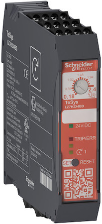 Schneider Electric LZ7H2X4FU ПУСКАТЕЛЬ TESYSH БЕЗОПАСНОГО ОТКЛЮЧЕНИЯ 0,18…2,4A 110-230VAC ВИНТ.ЗАЖ.