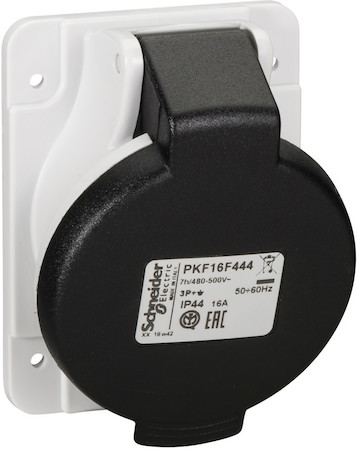 Schneider Electric PKF16F444 РОЗ ПАНЕЛ УГЛ ВИНТ 16A 3PE 480-500 IP44