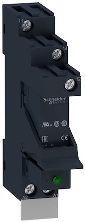 Schneider Electric RSB1A120P7PV КОМП.:РЕЛЕ,КОЛ,СКОБА,МАРК,ВАР.,12А,~230В