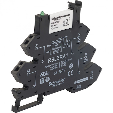 Schneider Electric RSL1PRBU КОМПЛЕКТ РЕЛЕ И РОЗЕТКИ, ПРУЖ, 24В АС/DC