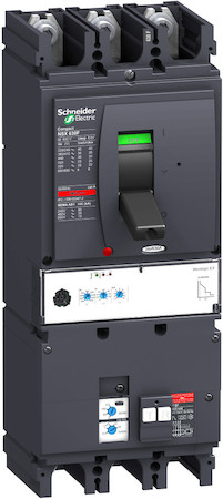 Schneider Electric LV432933 Автоматический выключатель VigiComPact NSX630N, 50 kA при 415 В пер.тока, расцеп.MicroLogic 2.3 630A, Vigi MB , 3П3Т