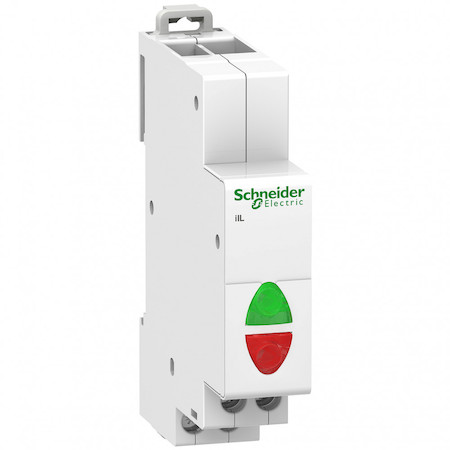 Schneider Electric A9E18335 СВЕТОВОЙ ИНДИКАТОР iIL КРАСН + ЗЕЛ 12-48В AC/DC