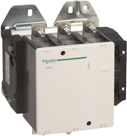 Schneider Electric CR1F500Q7 КОНТАКТОР С ЗАЩЕЛКОЙ СЕРИИ CR. 500А, 3Х ПОЛЮСНЫЙ,380В 50/60ГЦ ВИНТОВОЙ ЗАЖИМ