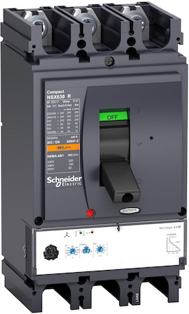 Schneider Electric LV433703 3П АВТОМ.ВЫКЛ. M2.3M 500A NSX630R(200кА при 415В, 45кА при 690B)