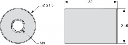 Schneider Electric METSECT5CYL1 ЦИЛИНД 12,5ММ