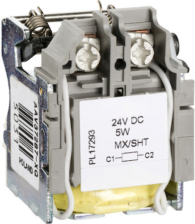 Schneider Electric LV429390 РАСЦЕП.НАПРЯЖ.НЕЗАВИС. MX 24В ПОСТ.ТОКА