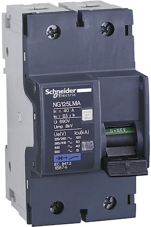 Schneider Electric 18870 АВТОМАТИЧЕСКИЙ ВЫКЛ. NG125L 2П 10A MA