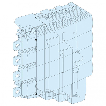 Schneider Electric 04067 ВВОДН.СОЕД.БЛ.NS-INS250,ПОДКЛ.СНИЗУ