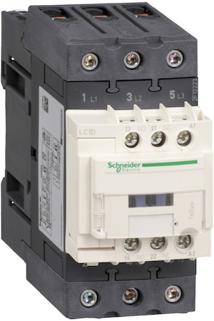 Schneider Electric LC1D40AG7TQ 3P КОНТАКТОР EVERLINK AC3 440В 40A КАТУШКА УПР. 120В AC 50/60ГЦ