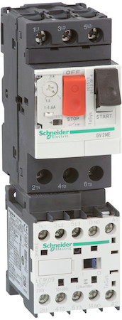 Schneider Electric GV2ME16K1Q7 КОМБ.ПУСКАТЕЛЬ.9-14А.380B.50/60ГЦ