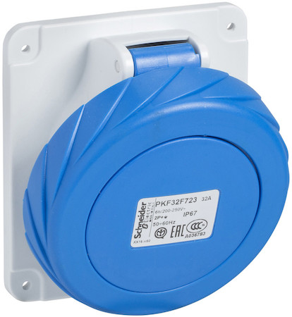 Schneider Electric PKF16F724 РОЗ ПАНЕЛ УГЛ ВИНТ 16A 3PE 200-250 IP67