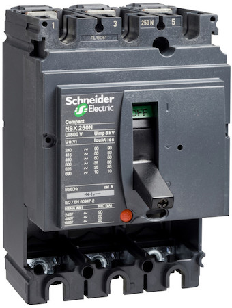 Schneider Electric LV431390 3П NSX250B КОММУТАЦ.БЛОК