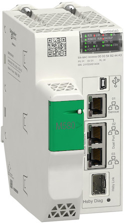 Schneider Electric BMEH584040 M580 ЦПУ горячего резер. уровень 4, ОЗУ 16 MB, RIO (до 16 ст. X80+Quantum IO)