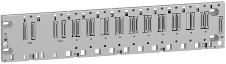 Schneider Electric BMEXBP1002H Шасси 10 слотов Ethernet для резерированных модулей питания (защ. исп.)