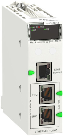 Schneider Electric BMENOC0311 Модуль коммуникационный FactoryCast Ethernet (3 порта)