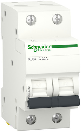 Schneider Electric A9K64232 Acti9 K авт. выкл. 2P 32A C 4,5 кА