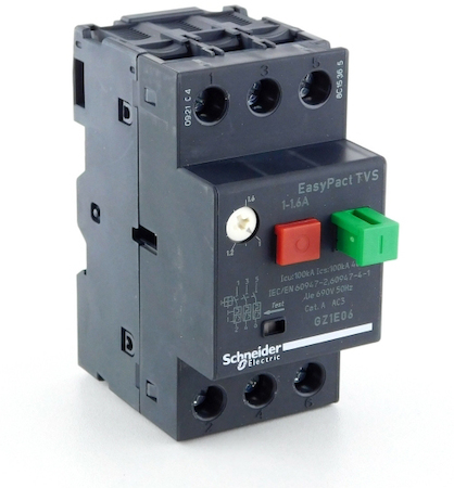 Schneider Electric GZ1E06 АВТ. ВЫКЛЮЧАТЕЛЬ 1-1,6A