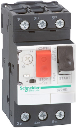 Schneider Electric GV2ME166 MOTOR CIRCUIT BREAKER MGTH 9   14 LUG TE