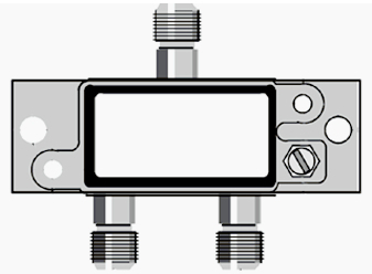 Schneider Electric MA0186100 РАЗВЕТВИТЕЛЬ (SPLITTER) ДЛЯ КОАКС. КАБЕЛЯ