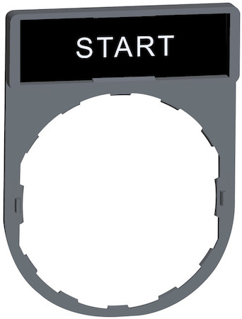 Schneider Electric ZBY2303C0 ЭТИКЕТКА. START C0